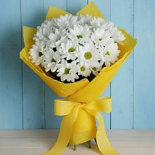 Букет цветов из:  Хризантемы в Часовне