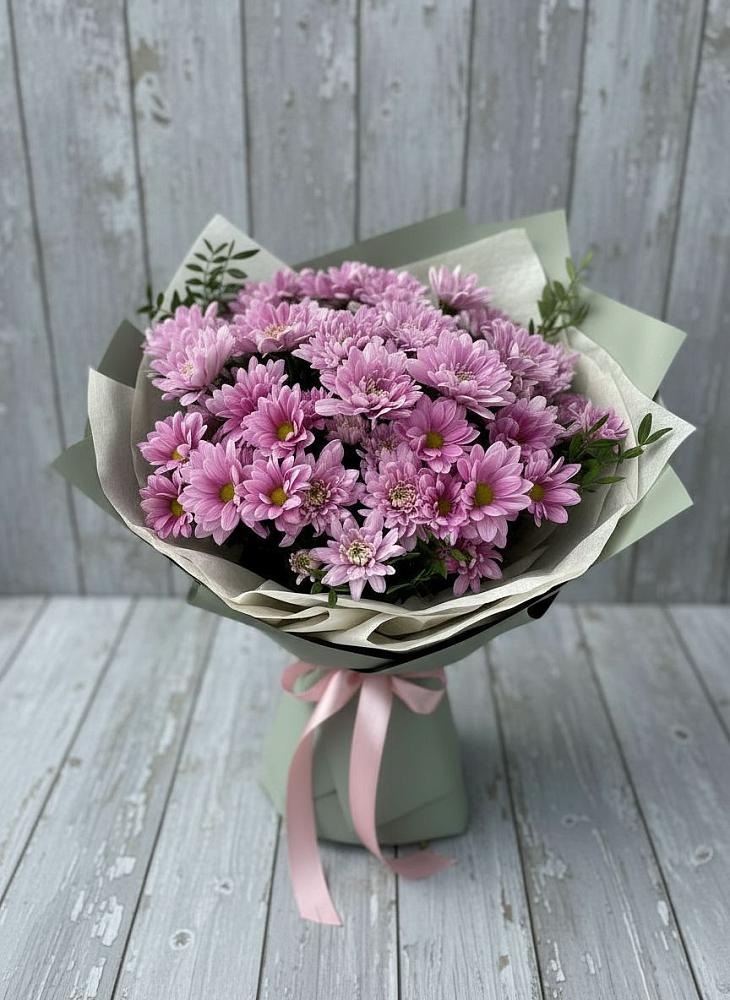 Букет цветов из: Хризантемы в Часовне