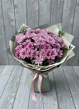 Букет цветов из:  Хризантемы в Часовне