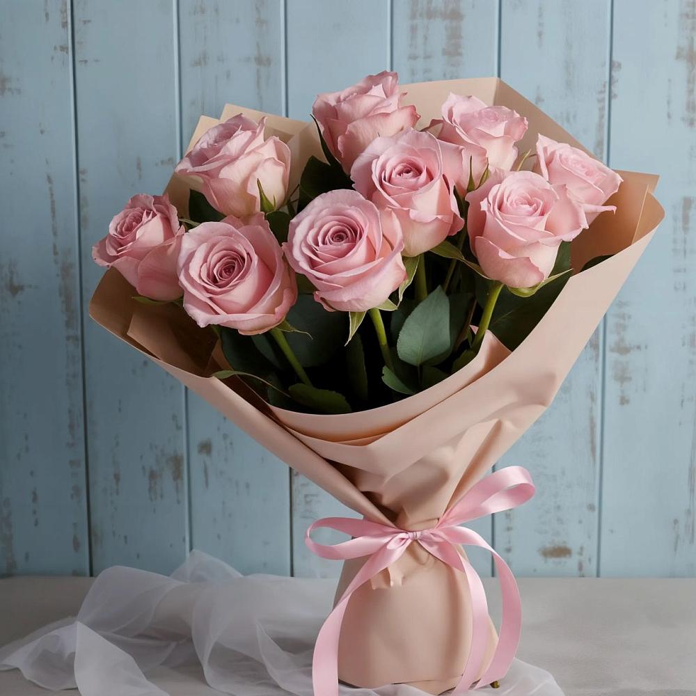 Букет цветов из: Розы в Часовне