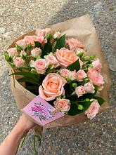 Букет цветов из:  Розы #REPLACE_PRED# Часовне
