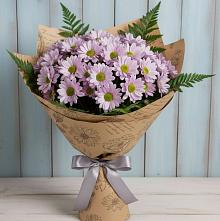 Букет цветов из:  Хризантемы #REPLACE_PRED# Часовне