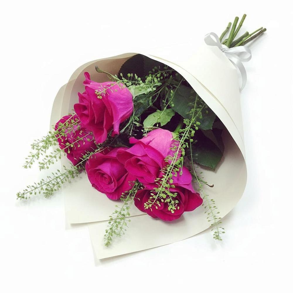 Букет цветов из: Розы в Часовне