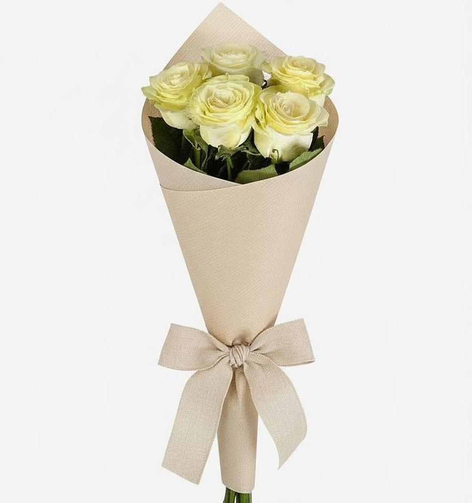 Букет цветов из: Розы в Часовне