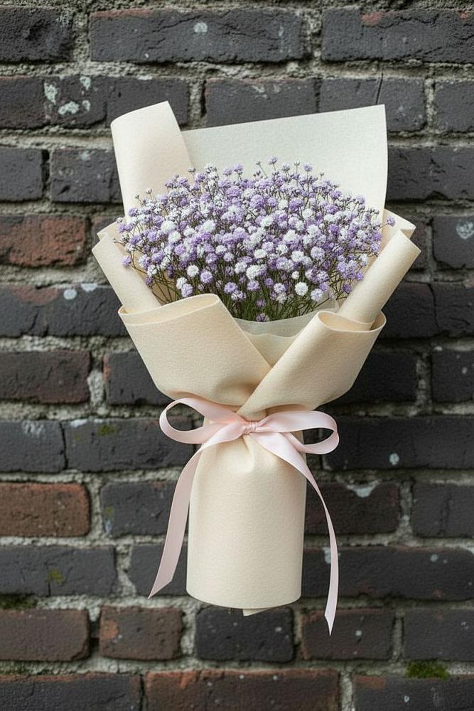 Букет цветов из: Гипсофила в Часовне