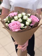 Букет цветов из:  Розы #REPLACE_PRED# Часовне
