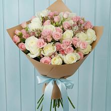 Букет цветов из:  Розы в Часовне