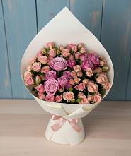 Букет цветов из:  Розы #REPLACE_PRED# Часовне