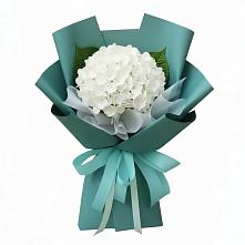 Букет Лёгкое облако в Часовне Букет цветов из:  Гортензия в Часовне